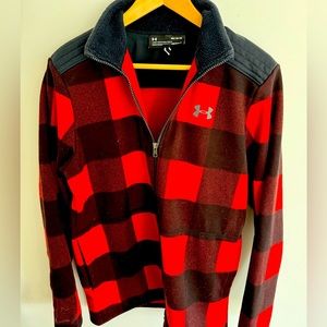 Under Armor Buffalo Plaid Zip Up